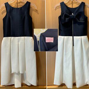 Zoe Ltd. Size 14,Girls Formal Dress Navy/White, worn once